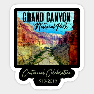 Grand Canyon National Park Centennial Arizona AZ Sticker